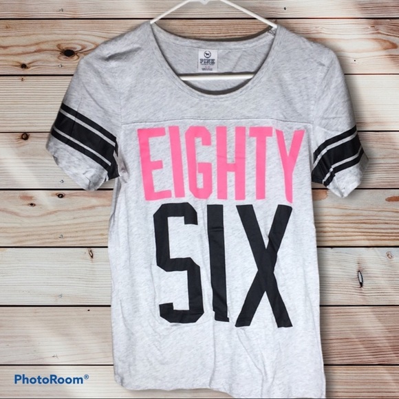 Pink Victoria’s Secret 86 shirt size large - Picture 1 of 5